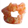 Scrunchie Σούρα Μαλλιών Οργάντζα Πορτοκαλί