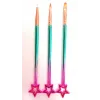Πινέλα 3 τεμαχίων Nail art Gel και Acrygel Rainbow