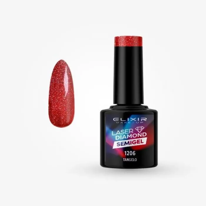 Elixir Laser Diamond Semigel 8ml 1206 - Tangelo