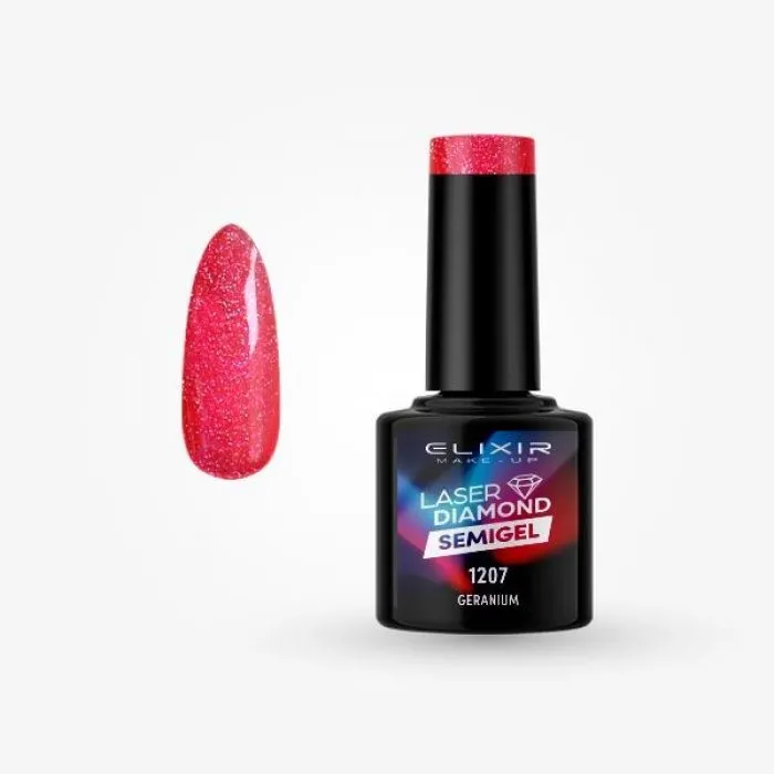Elixir Laser Diamond Semigel 8ml 1207 - Geranium