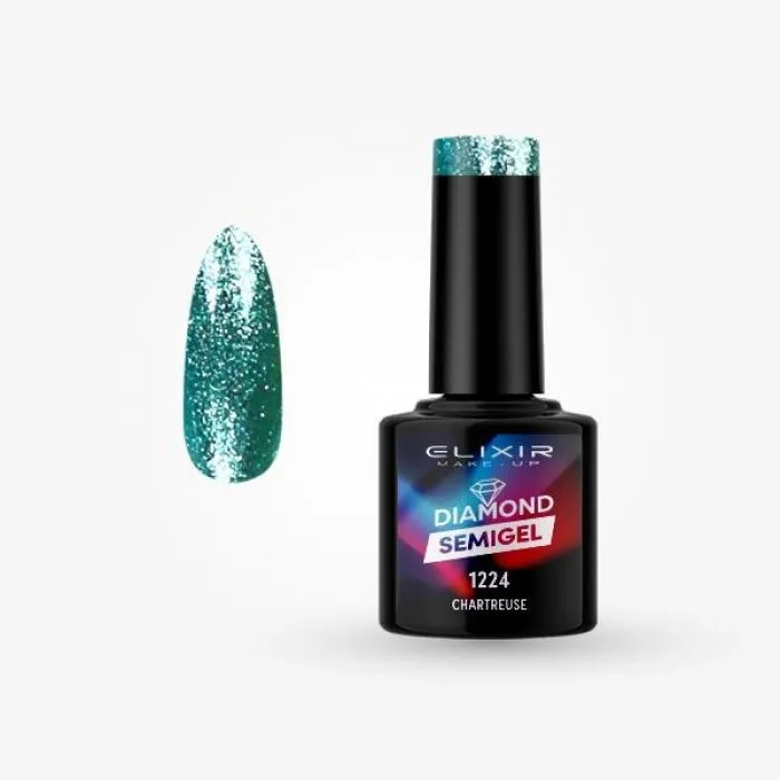 Elixir Diamond Semigel 8ml 1224 - Chartreuse