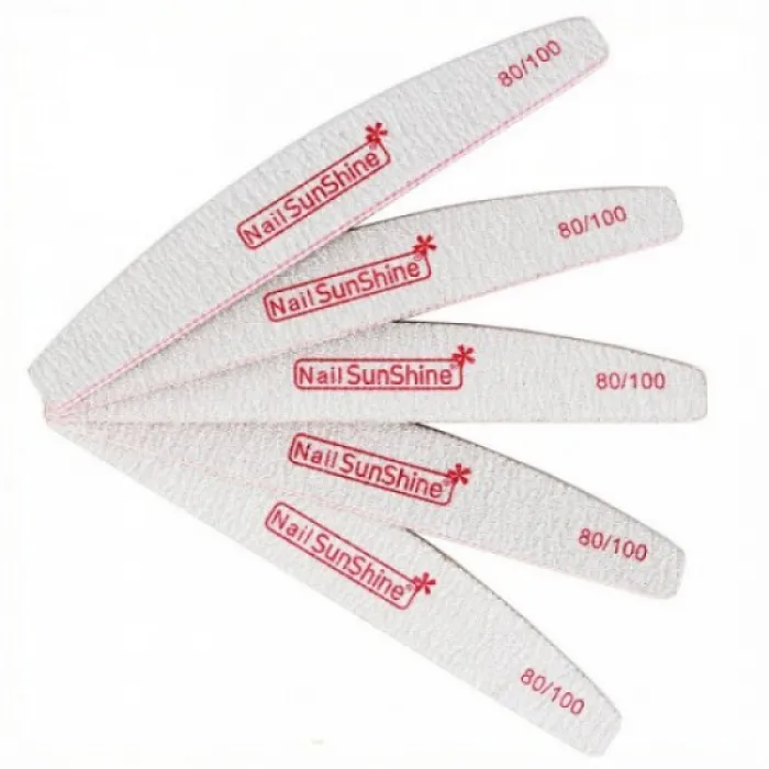 Επαγγελματική Λίμα Νυχιών Μισοφέγγαρο 80/100 1τεμ