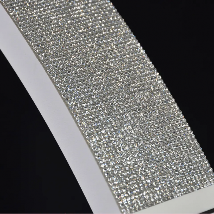 Half Moon Led φωτιστικό με Ρύθμιση Έντασης Χρώματος Λευκό με Στρας Half Moon Led φωτιστικό με Ρύθμιση Έντασης Χρώματος Λευκό με Στρας