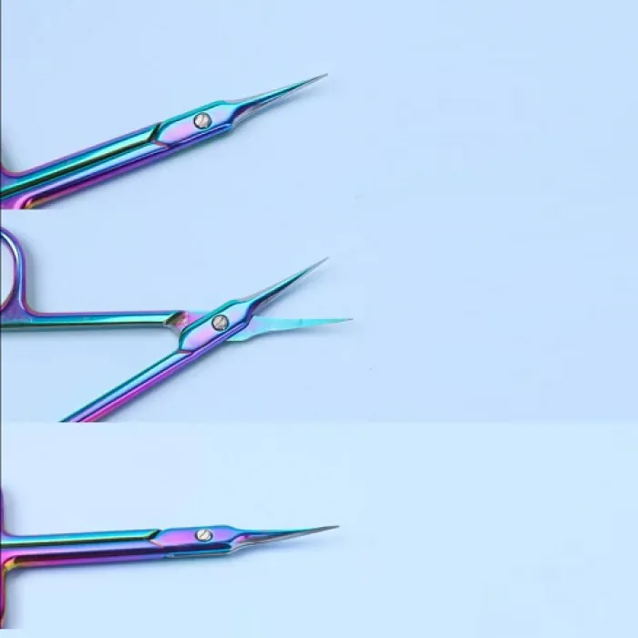 Ψαλιδάκι Rainbow Με Κυρτή Μύτη