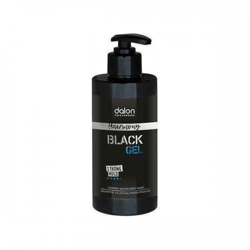  Dalon Hairmony Black Gel 300ml - Μαύρο Gel Μαλλιών
