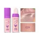 Face & Body Glitter Highlighter Powder Ροζ