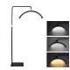 Επιδαπέδιο Led Light Half Moon Με Τηλεκοντρόλ Μαύρο