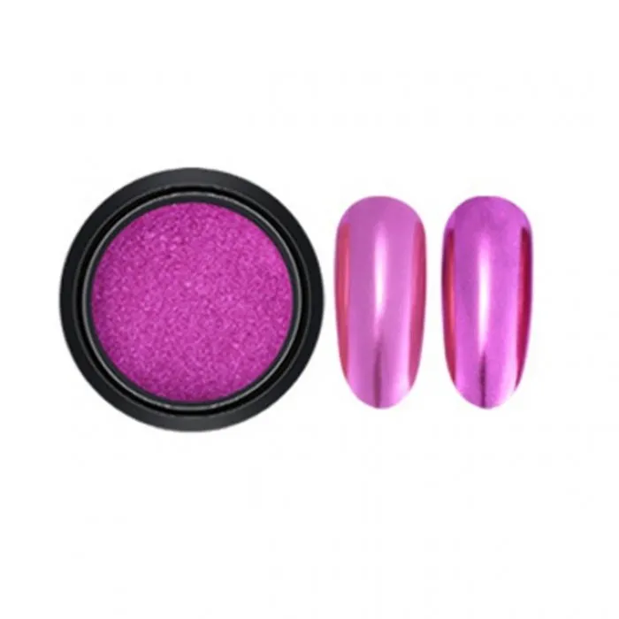 Σκόνη Νυχιών Mirror Effect Powder Καθρέφτης Rose Red
