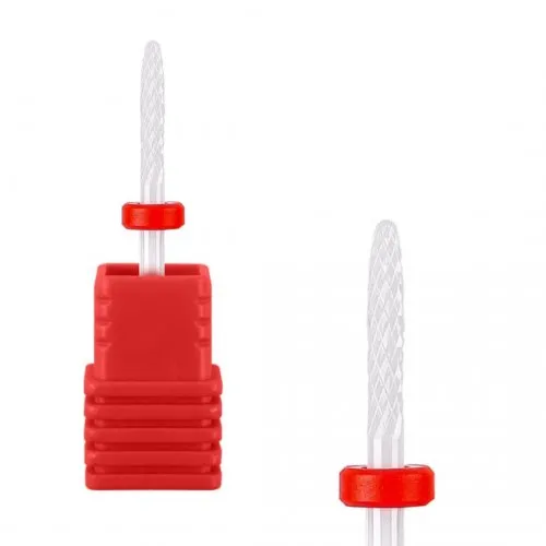 Φρέζα Κεραμική Ευθεία Ελαφρώς Μυτερό Red  Small Flame 