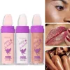 Face & Body Glitter Highlighter Powder Λευκό