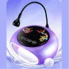 Φουρνάκι Νυχιών και Mini Led UV Lamp για Soft Gel Tips Μωβ