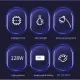 Φουρνάκι Νυχιών και Mini Led UV Lamp για Soft Gel Tips Λευκό