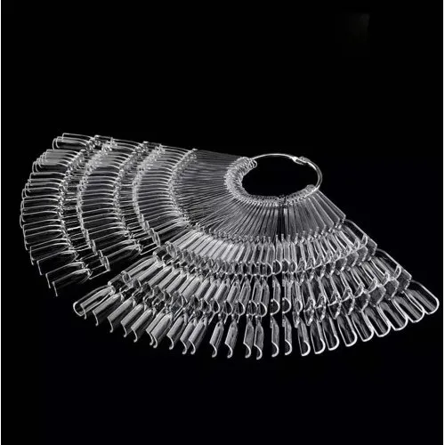 Νυχιέρα Τριπλή Μπρελόκ Clear 50 τεμαχίων