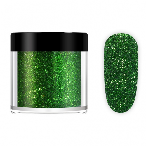 Nail Glitter Powder Shining Sugar Effect Green