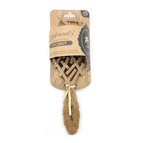 Biofriendly Βούρτσα Μαλλιών coconut husks+pp brown