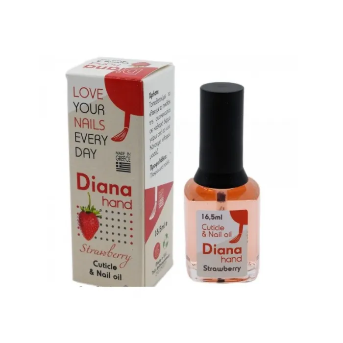 Έλαιο Νυχιών Και Παρανυχίδων Φράουλα Diana 16.5ml