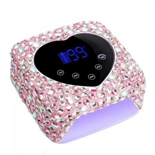 Φουρνάκι Νυχιών Cordless Επαναφορτιζόμενο 72W UV & LED Diamond