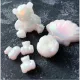Aurora Nail Powder Pearl Glitter Pigment 6Boxes/Set