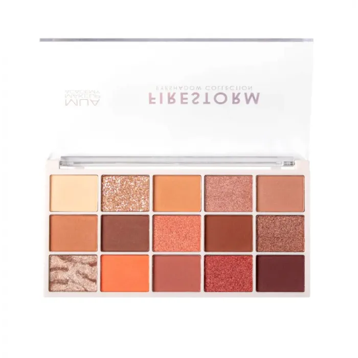 MUA Firestorm 15 Shade Eyeshadow Palette