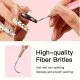 Σετ 5 Πινέλα Nail Art Liner Με Καπάκι Ροζ