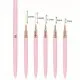 Σετ 5 Πινέλα Nail Art Liner Με Καπάκι Ροζ