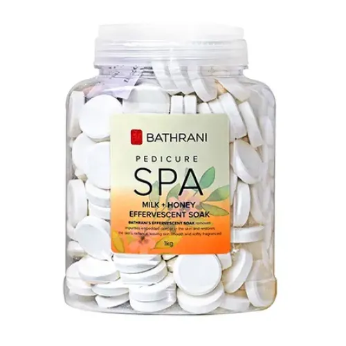 Αναβράζουσες Ταμπλέτες Για Pedicure – SPA MILK & HONEY 1kgr
