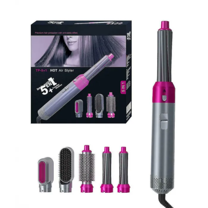 Ηλεκτρική Βούρτσα Hot Air Styler με Αέρα για Ίσιωμα και Μπούκλες