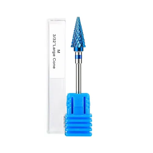 Φρέζα Καρβιδίου Large Cone Blue Μεσαίο Δόντι