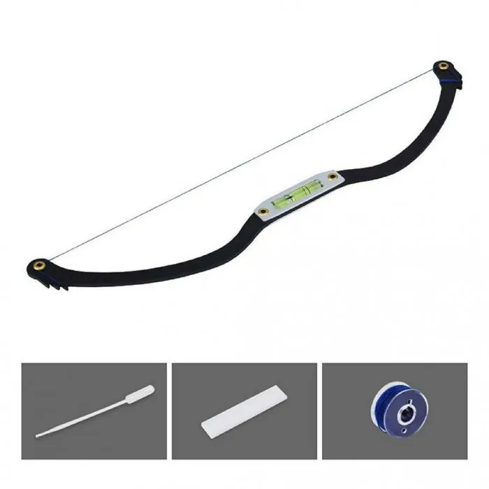 Χάρακας Μαρκαδόρου Φρυδιών Με Bubble Leveler Κιτ Εργαλείων Χαρτογράφησης