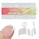 Ultra Short Soft Gel Tips 600pcs Square 12 size