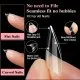Ultra Short Soft Gel Tips 600pcs 12 size Square