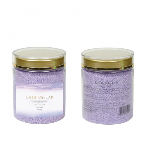 BATH CAVIAR Lavender Aromatherapy 360g Spa για Χαλάρωση και Ενυδάτωση