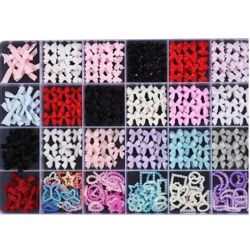 Charms Νυχιών 3D σε Κασετίνα 700τεμ no2