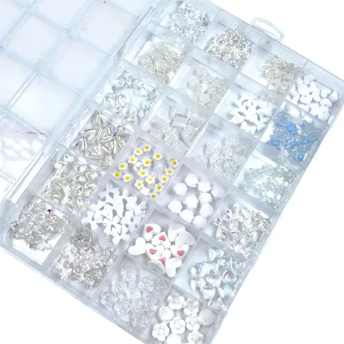 Charms Νυχιών 3D σε Κασετίνα 24 θέσεων no4