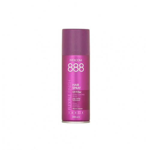 Farcom 888 Hair Spray Extra Strong Hold 200ml