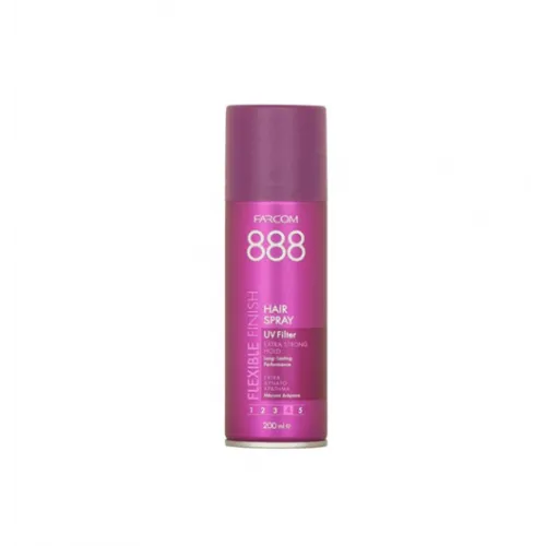 Farcom 888 Hair Spray Extra Strong Hold 200ml