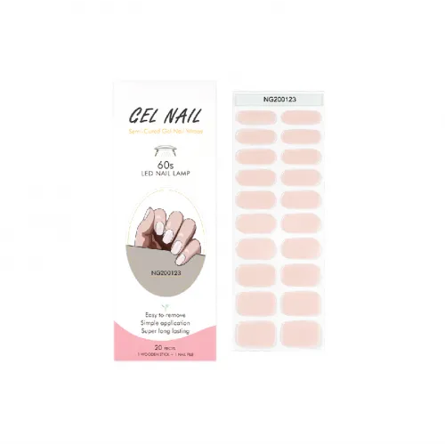 Gel Nail Wraps 20 Strips NG200123