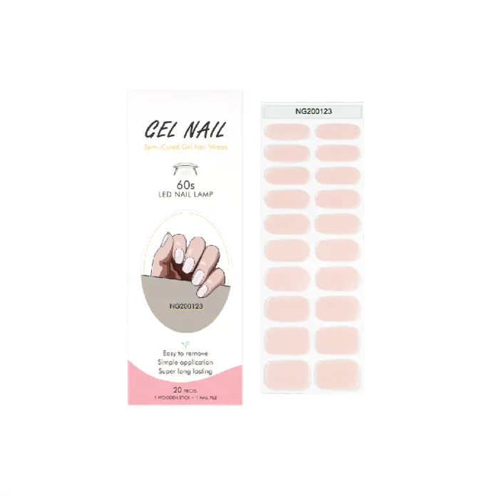 Gel Nail Wraps 20 Strips NG200123