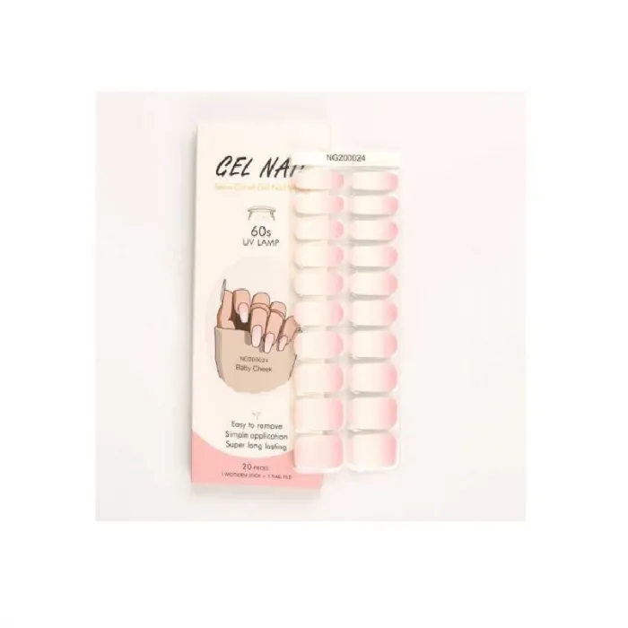 Gel Nail Wraps 20 Strips NG200024