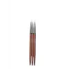 Πινέλα Nail Art Σετ 3 τμχ Rose Gold