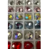 Σετ 24 Colorful 3D Heart Rhinestones Χρωματιστά