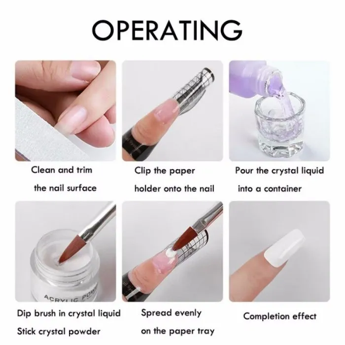 EzFlow Q Monomer Υγρό Ακρυλικού 500ml