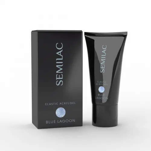 Semilac Elastic Acrylgel Blue Lagoon 30g