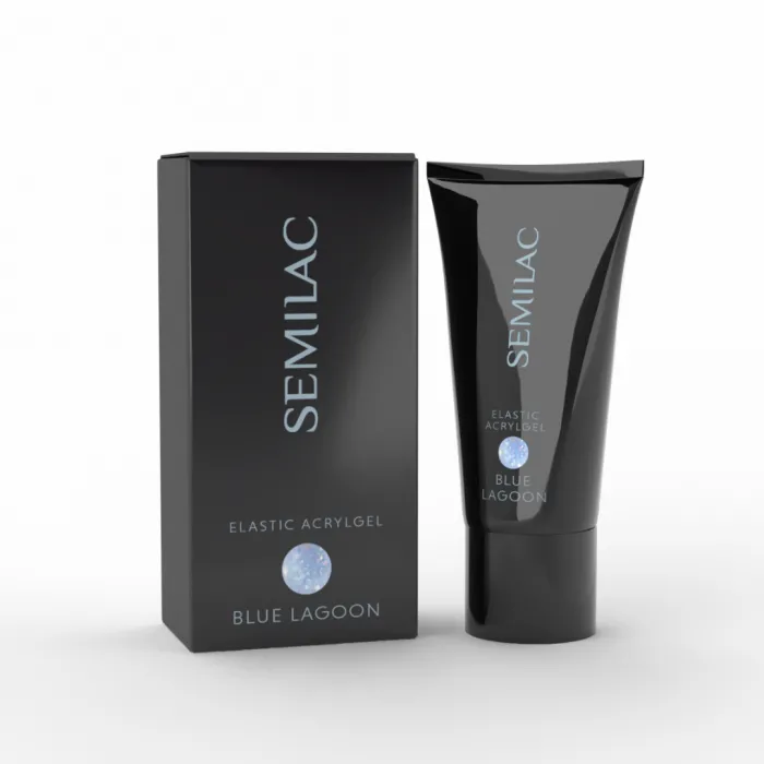 Semilac Elastic Acrylgel Blue Lagoon 30g