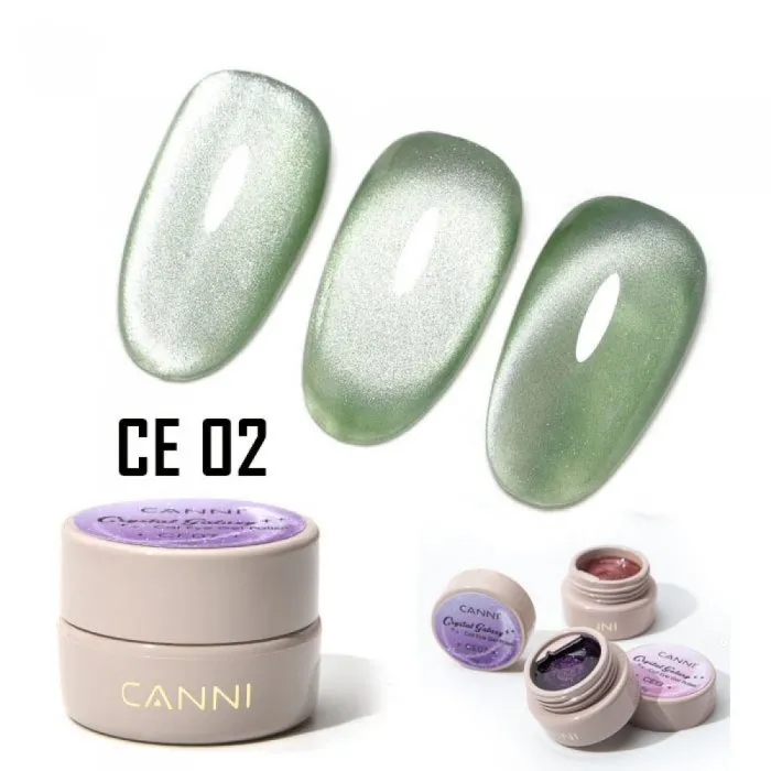 Canni Crystal Galaxy CE02 Cat Eye Gel 5ml