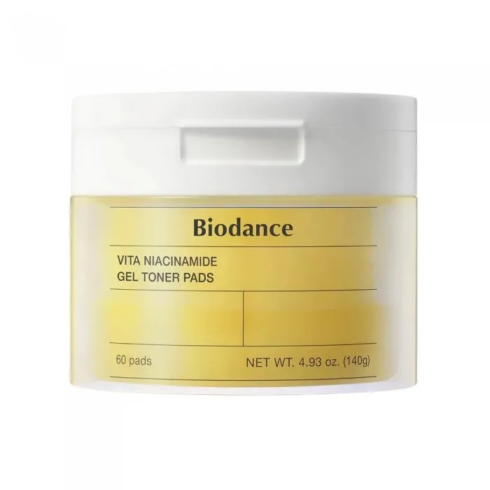 BIODANCE Vita Niacinamide Gel Toner  60 Pads 140g
