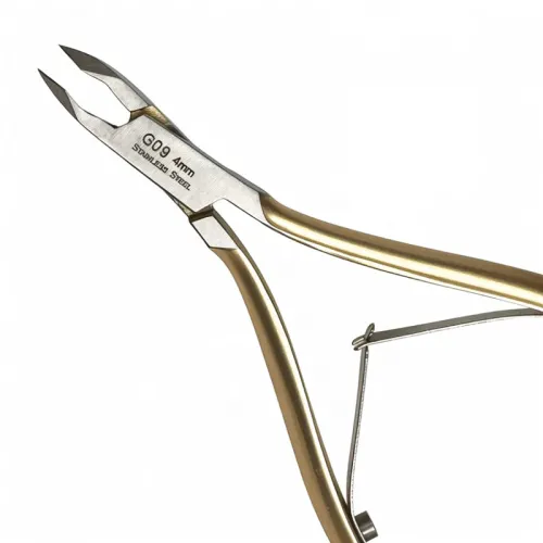 Πενσάκι επωνυχίων Stainless Steel 4mm Gold