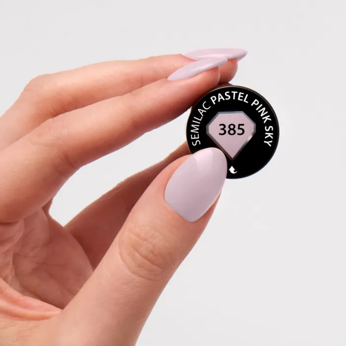 Semilac 385 Pastel Pink Sky 7 ml