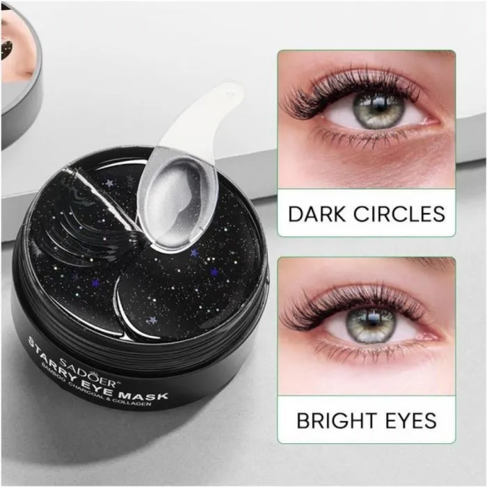 Επιθέματα Ματιών Starry Eye Mask Bamboo Charcoal Sadoer 60pcs