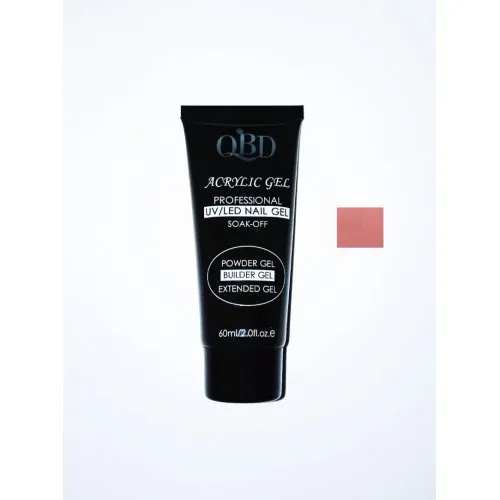 QBD Acrylic Gel UV/LED Nail Gel – Soak Off 60ml 07 champ
